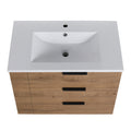 30 Inch Bathroom Vanity With Top G BVB01430LIMO 3-imitative oak-plywood