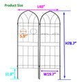 2 Pack Metal Garden Trellis 78.7