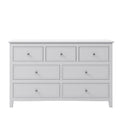 White Solid Wood 3 Pieces Full Bedroom Sets Old Sku:Bs315100Aak White Solid Wood