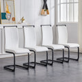 Table And Chair Set, 1 Table With 4 White Chairs. 0.4 