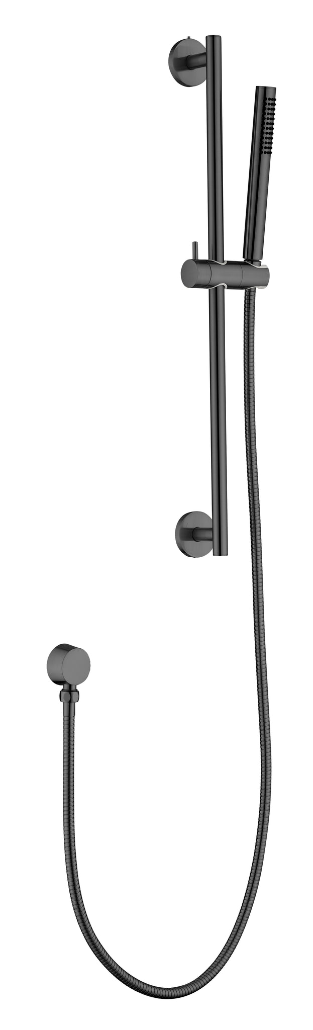 Eco Performance Handheld Shower With 28 Inch Slide Bar And 59 Inch Hose Matt Black Stainless Steel