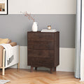 Solid Wood Spray Painted Drawer Dresser Bar,Buffet Tableware Cabinet Lockers Buffet Server Console Table Lockers, Retro Round Handle, Applicable To The Dining Room, Living Room,Kitchen Corridor Auburn 3 4 Drawers Auburn Primary Living Space Solid Wood