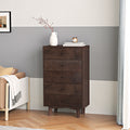 Dresser Cabinet Bar Cabinet Storge Cabinet Lockers Real Wood Spray Paint Retro Round Handle Can Be Placed In The Living Room Bedroom Dining Room Color Auburn 5 Or More Drawers Auburn Primary Living Space Solid Wood Classic Foam Solid Wood Mdf