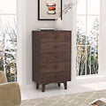 Dresser Cabinet Bar Cabinet Storge Cabinet Lockers Real Wood Spray Paint Retro Round Handle Can Be Placed In The Living Room Bedroom Dining Room Color Auburn 5 Or More Drawers Auburn Primary Living Space Solid Wood Classic Foam Solid Wood Mdf