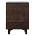 Solid Wood Spray Painted Drawer Dresser Bar,Buffet Tableware Cabinet Lockers Buffet Server Console Table Lockers, Retro Round Handle, Applicable To The Dining Room, Living Room,Kitchen Corridor Auburn 3 4 Drawers Auburn Primary Living Space Solid Wood