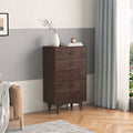 Dresser Cabinet Bar Cabinet Storge Cabinet Lockers Real Wood Spray Paint Retro Round Handle Can Be Placed In The Living Room Bedroom Dining Room Color Auburn 5 Or More Drawers Auburn Primary Living Space Solid Wood Classic Foam Solid Wood Mdf