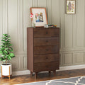 Dresser Cabinet Bar Cabinet Storge Cabinet Lockers Real Wood Spray Paint Retro Round Handle Can Be Placed In The Living Room Bedroom Dining Room Color Auburn 5 Or More Drawers Auburn Primary Living Space Solid Wood Classic Foam Solid Wood Mdf