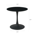 Modern Grey Simple Pu Dining Chair Upholstered Chair Family Bedroom Stool Back Dressing, Black Round Table Set, Bentwood Covered With Ash Veneer Chair Back, Chair Black Metal Legs Set Of 3 Black Mdf