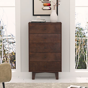 Dresser Cabinet Bar Cabinet Storge Cabinet Lockers Real Wood Spray Paint Retro Round Handle Can Be Placed In The Living Room Bedroom Dining Room Color Auburn 5 Or More Drawers Auburn Primary Living Space Solid Wood Classic Foam Solid Wood Mdf