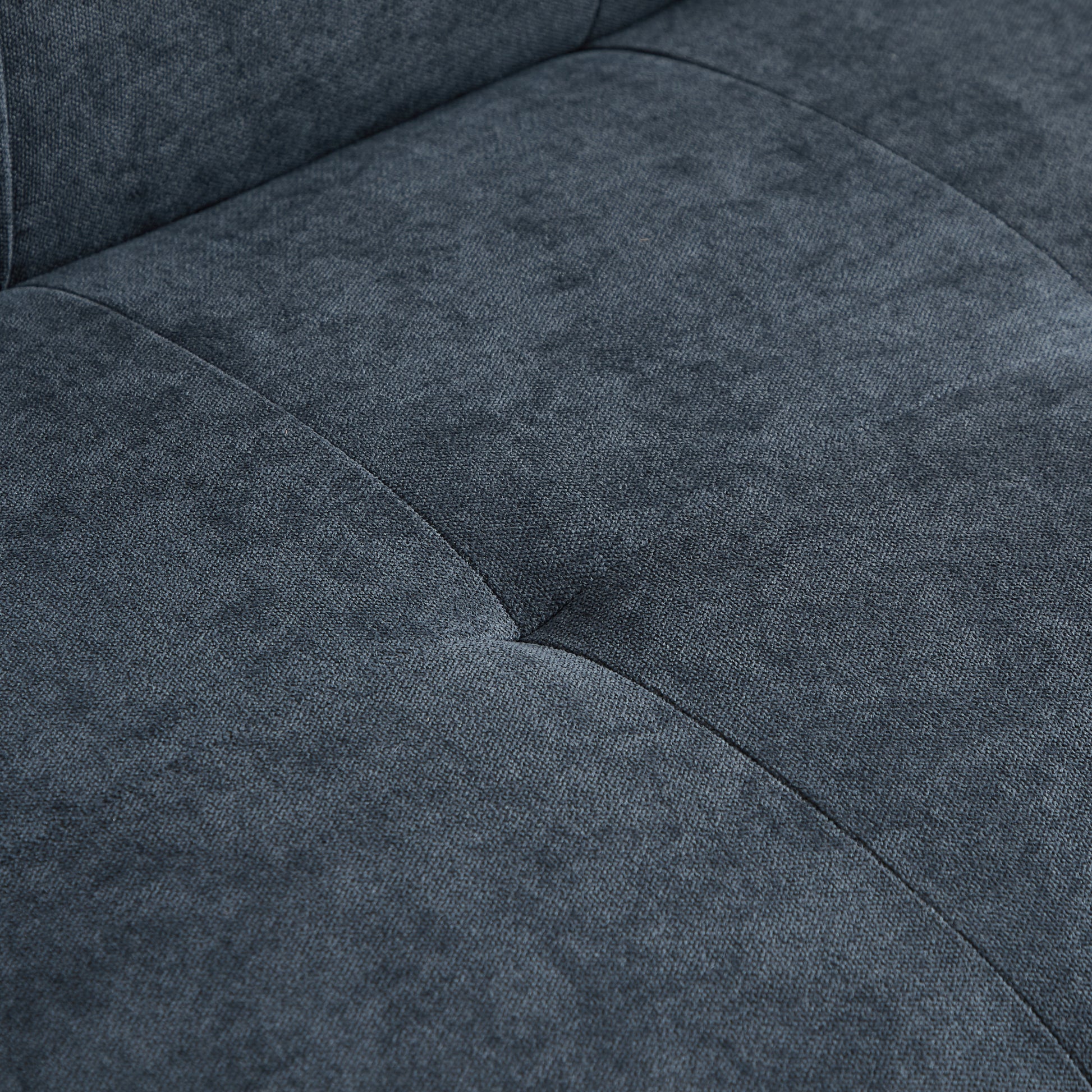 Convertible Sectional Sofa Sleeper, Right Facing L Shaped Sofa Counch For Living Room Dark Gray Foam Linen