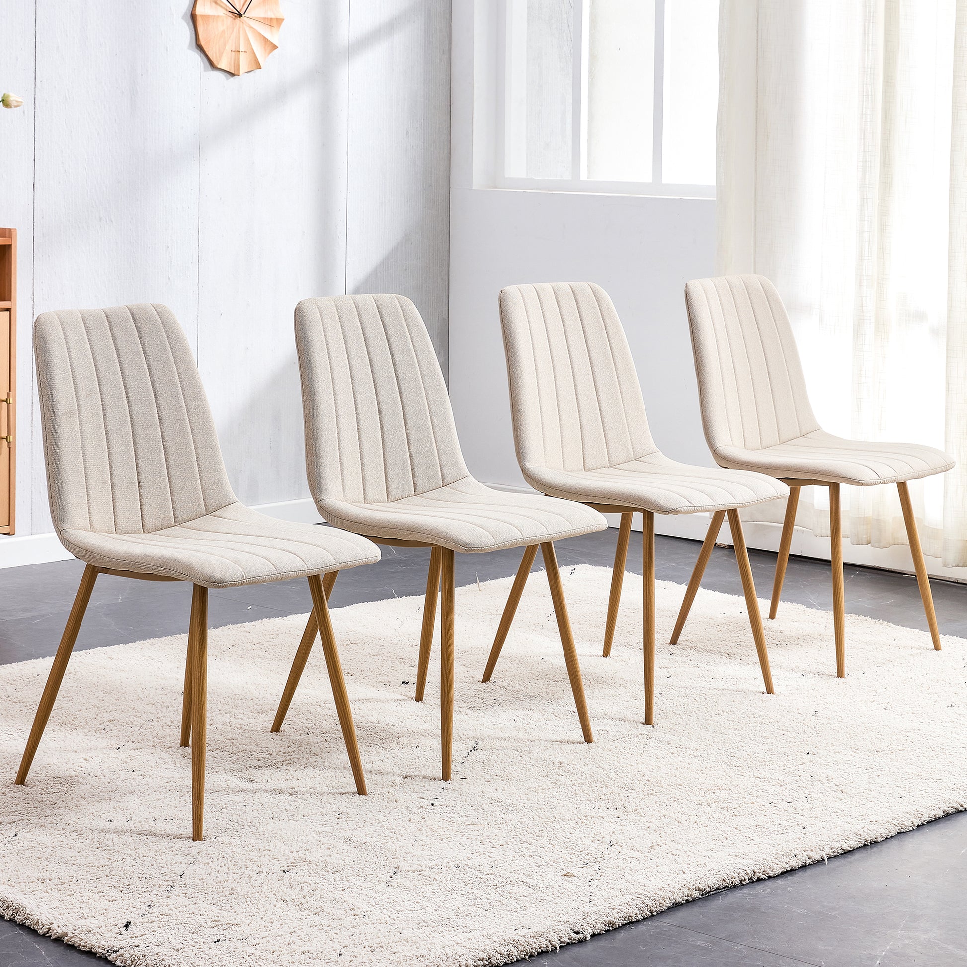 Dining Chairs Set Of 4, Modern Style Dining