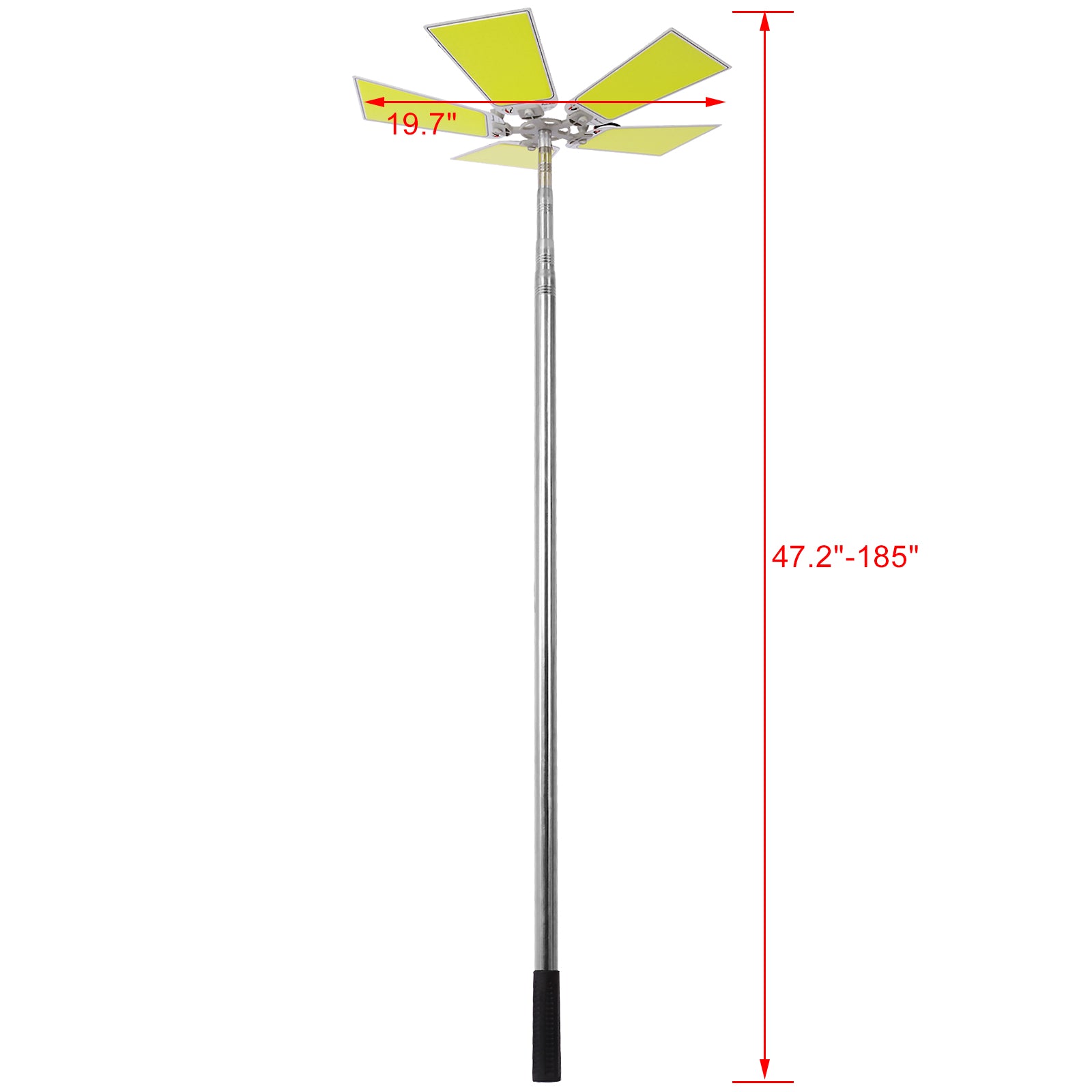 15000Lm Led Telescopic Camping Lights Portable Outdoor Camping Light Telescoping Pole Fishing Light At Night Flood Light Super Bright Emergency Light
