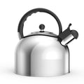 Stainless Steel Whistling Tea Kettle, 3.17 Quart, Teapot For Stove Top With Wide Mouth, Easy Pouring Spout And Ergonomic Handle, Silver Silver Stainless Steel