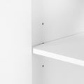 30 Inch White Bathroom Vanity With Ceramic Sink Combo, Abundant Storage Cabinet 2 Soft Close Doors And Double Tier Deep Drawer White Bathroom Mdf
