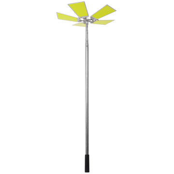 15000Lm Led Telescopic Camping Lights Portable Outdoor Camping Light Telescoping Pole Fishing Light At Night Flood Light Super Bright Emergency Light Backyard Lighting Black Metal