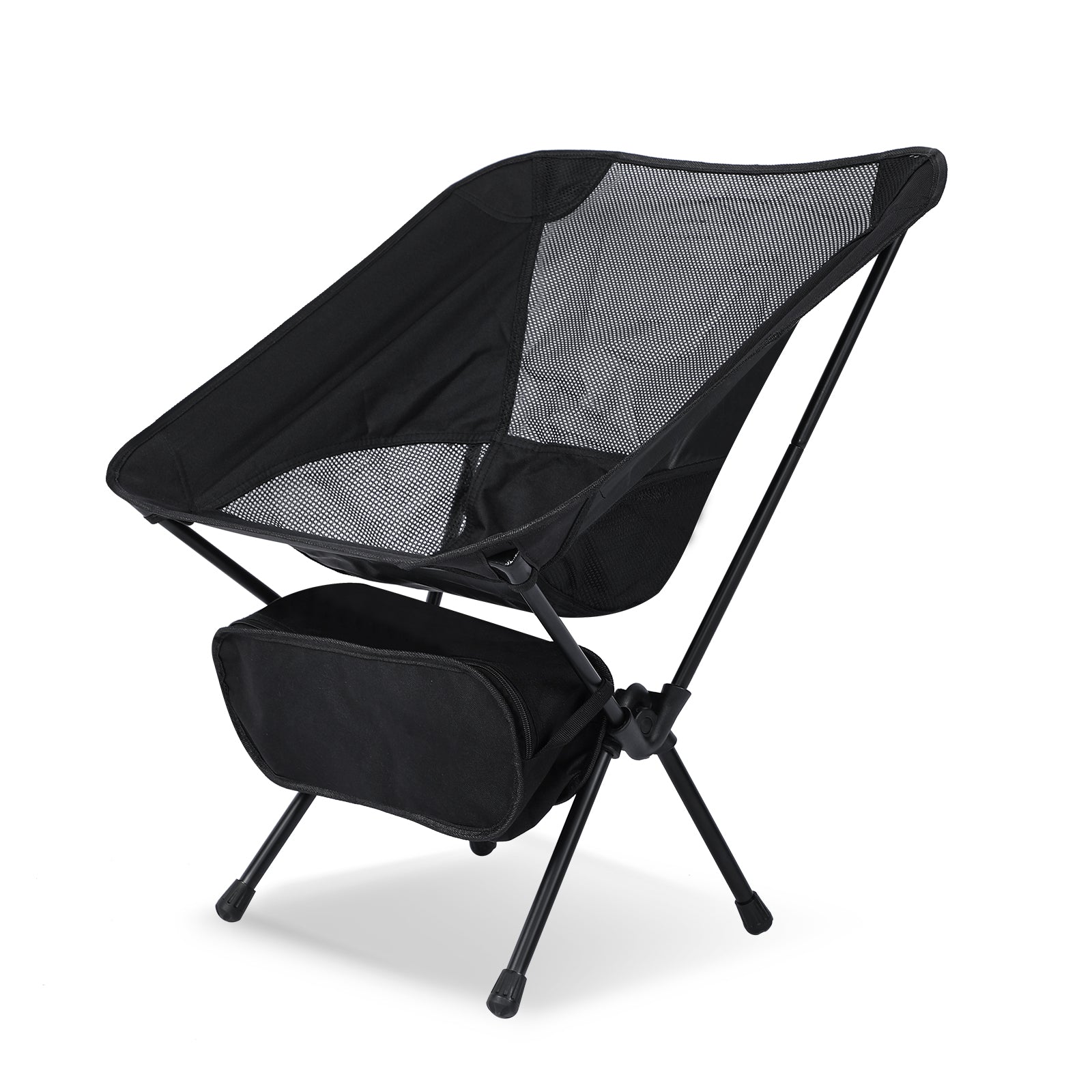 YSSOA, Ultralight Portable, Lightweight Foldable Chair black-aluminium alloy
