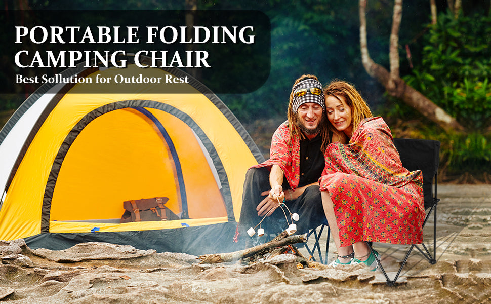SESSLIFE Portable Camping Chair, Outdoor Chairs Folding Chair for Adult SESSLIFE Portable Camping Chair, Outdoor Chairs Folding Chair for Adult