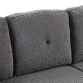 Reversible Sleeper Sectional Sofa Bed With Side Shelf And 2 Stools,Pull Out L Shaped Sofa Bed,Corner Sofa Bed With Storage Chaise Left Right Hande For Living Room,Blue Black Black Blue Foam Velvet