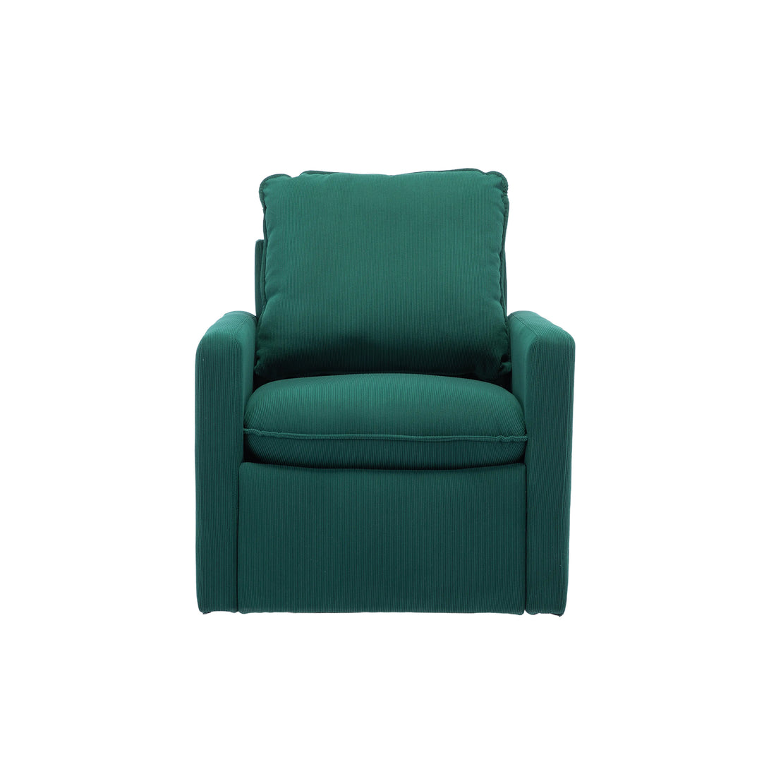 Coolmore Swivel Barrel Chair, Comfy Round Accent Sofa Chair For Living Room, 360 Degree Swivel Barrel Club Chair, Leisure Arm Chair For Nursery, Hotel, Bedroom, Office, Lounge Emerald Velvet