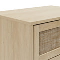 3 Drawer Cabinet, Suitable For Bedroom, Living Room, Study Natural Particle Board