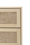 3 Drawer Cabinet, Suitable For Bedroom, Living Room, Study Natural Particle Board