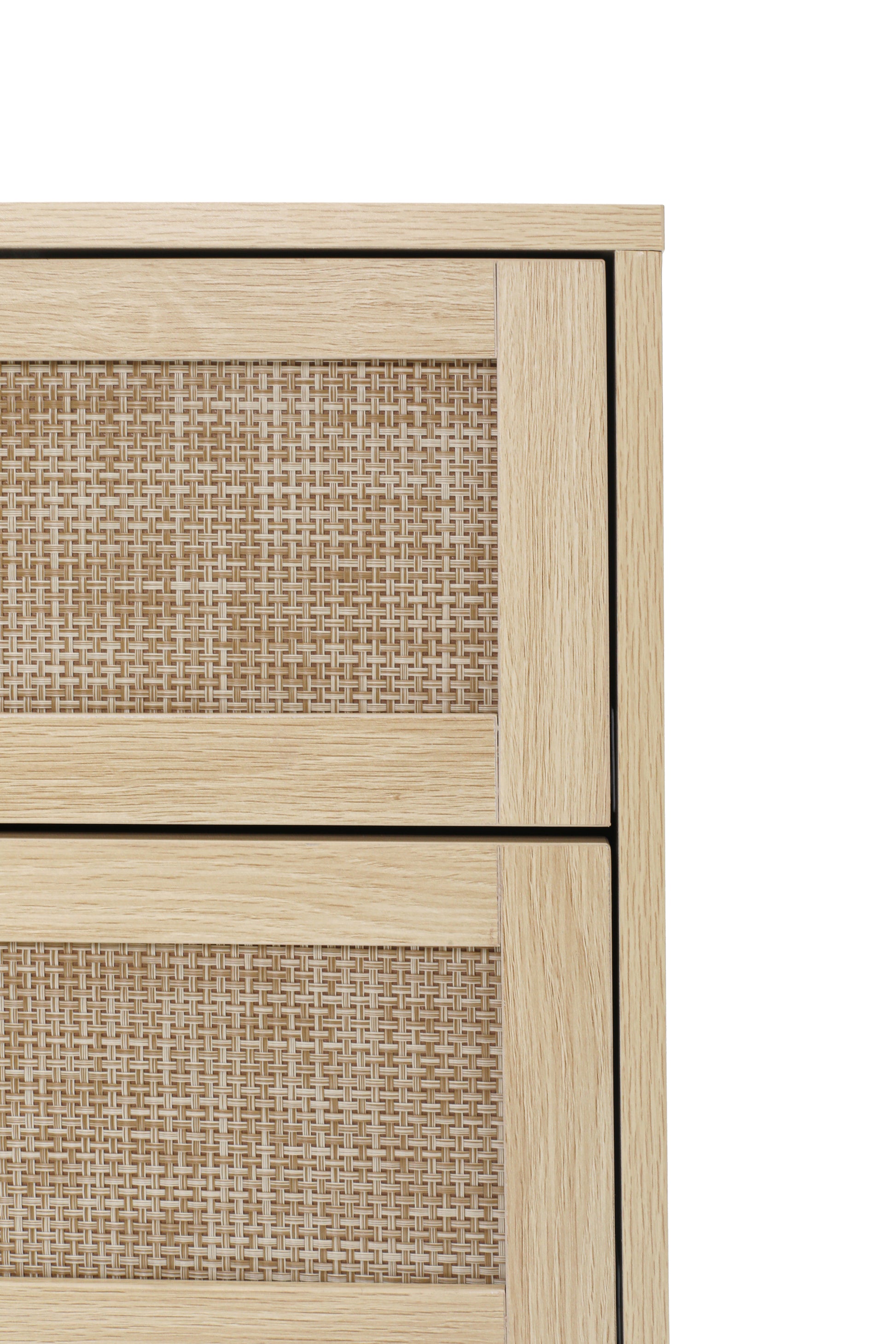 3 Drawer Cabinet, Suitable For Bedroom, Living Room, Study Natural Particle Board