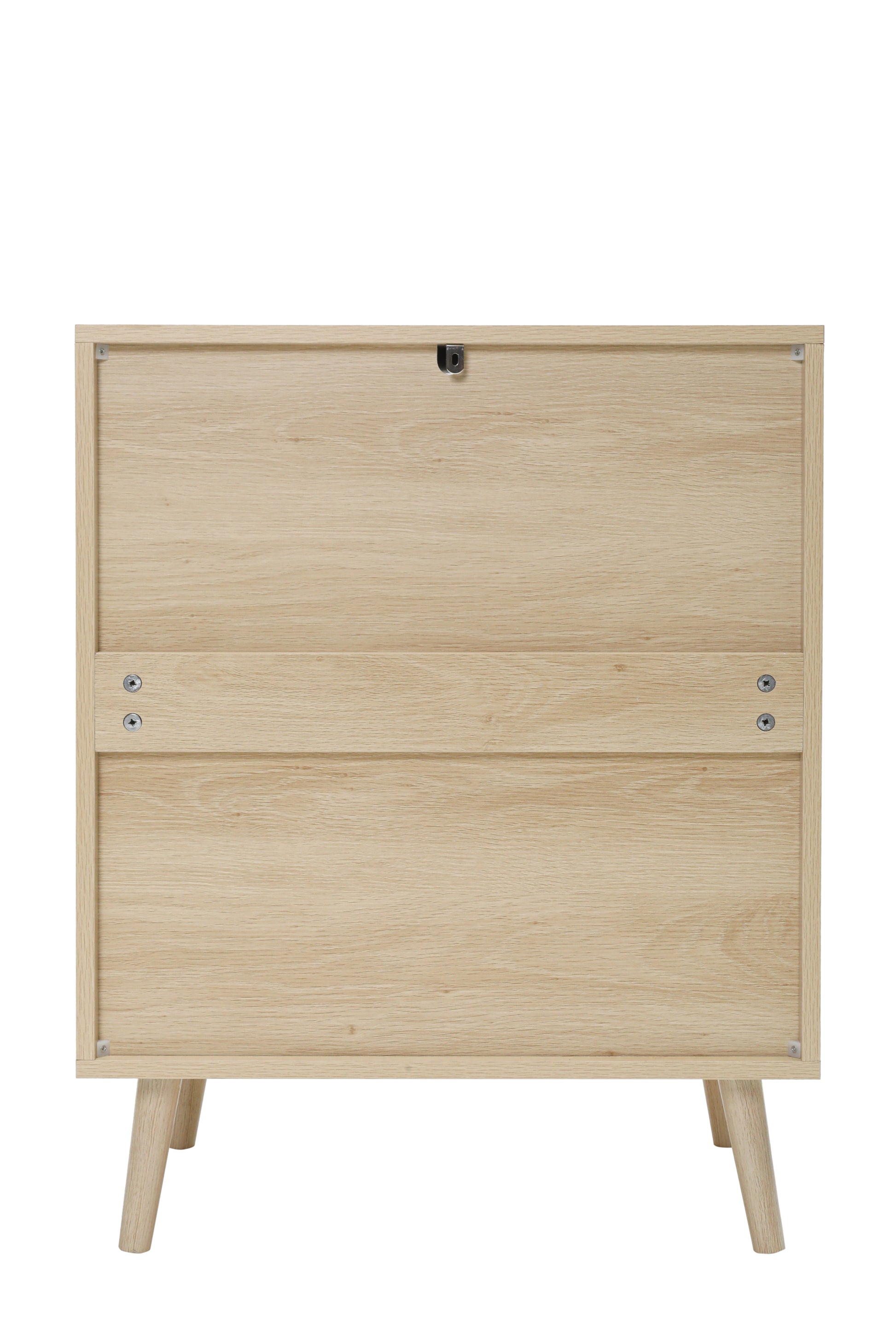 3 Drawer Cabinet, Suitable For Bedroom, Living Room, Study Natural Particle Board