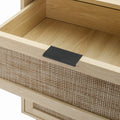 3 Drawer Cabinet, Suitable For Bedroom, Living Room, Study Natural Particle Board