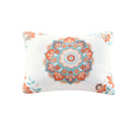 Boho Comforter Set With Bed Sheets Twin Aqua Polyester