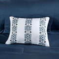 Boho Comforter Set With Bed Sheets Twin Xl Navy Polyester