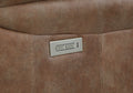 Luxurious Dual Power Recliner Warm Camel Faux Suede, Power Footrest, Power Headrest Meticulous Craftsman, Built In Usb Charging Port Camel Foam Fabric