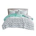 Comforter Set Twin Aqua Polyester