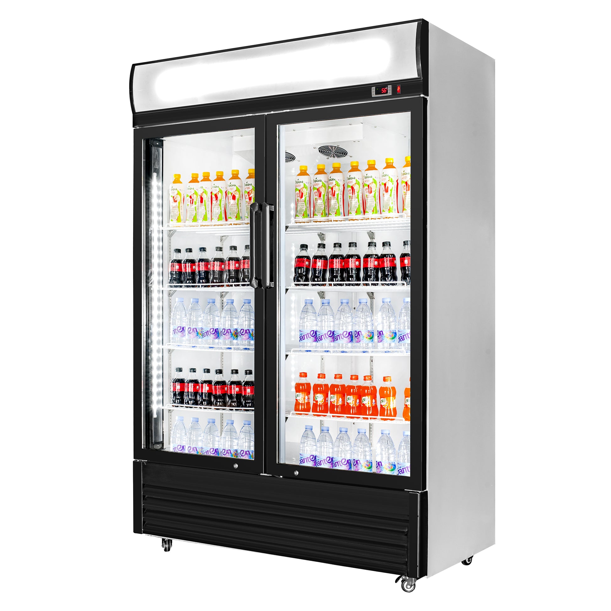 51" Glass Door Merchandiser Refrigerator