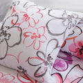 Floral Comforter Set Full Pink Polyester