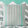 Comforter Set Twin Aqua Polyester