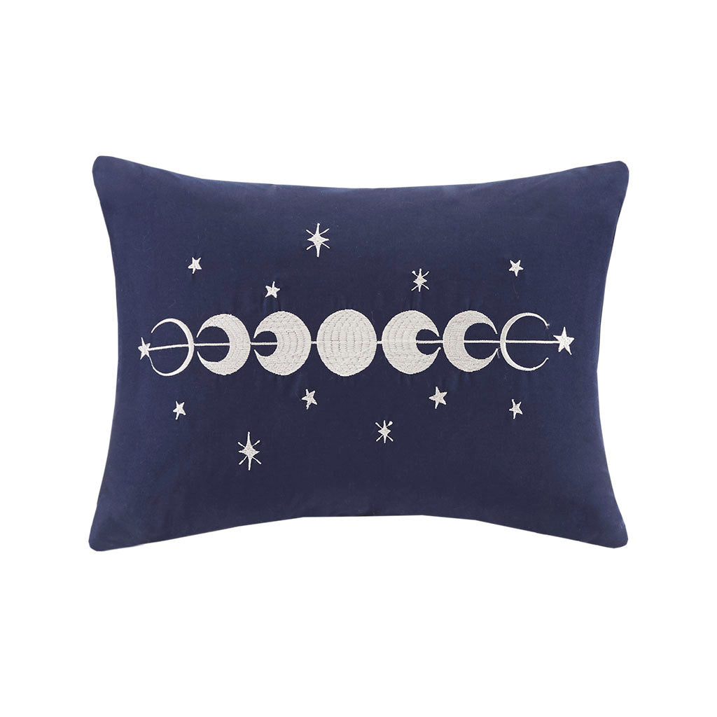 Velvet Comforter Set Twin Xl Navy Polyester