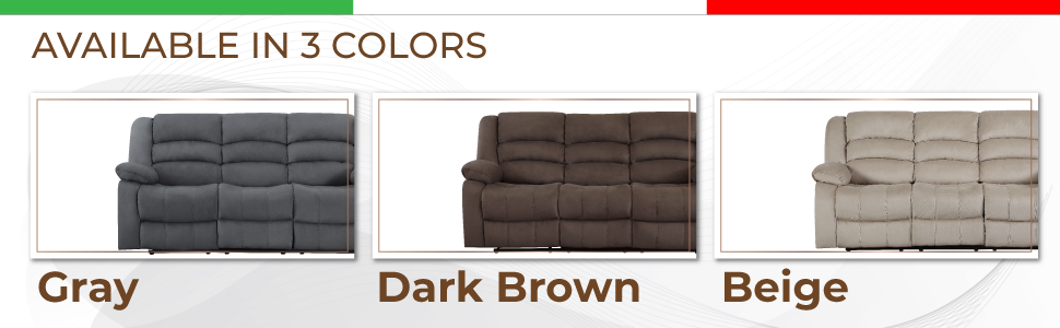 Transitional Microfiber Fabric Upholstered Loveseat Brown Foam Fabric