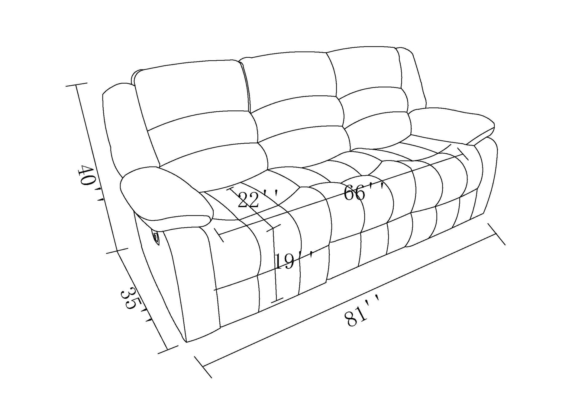 Transitional Microfiber Fabric Upholstered Sofa Beige Foam Fabric