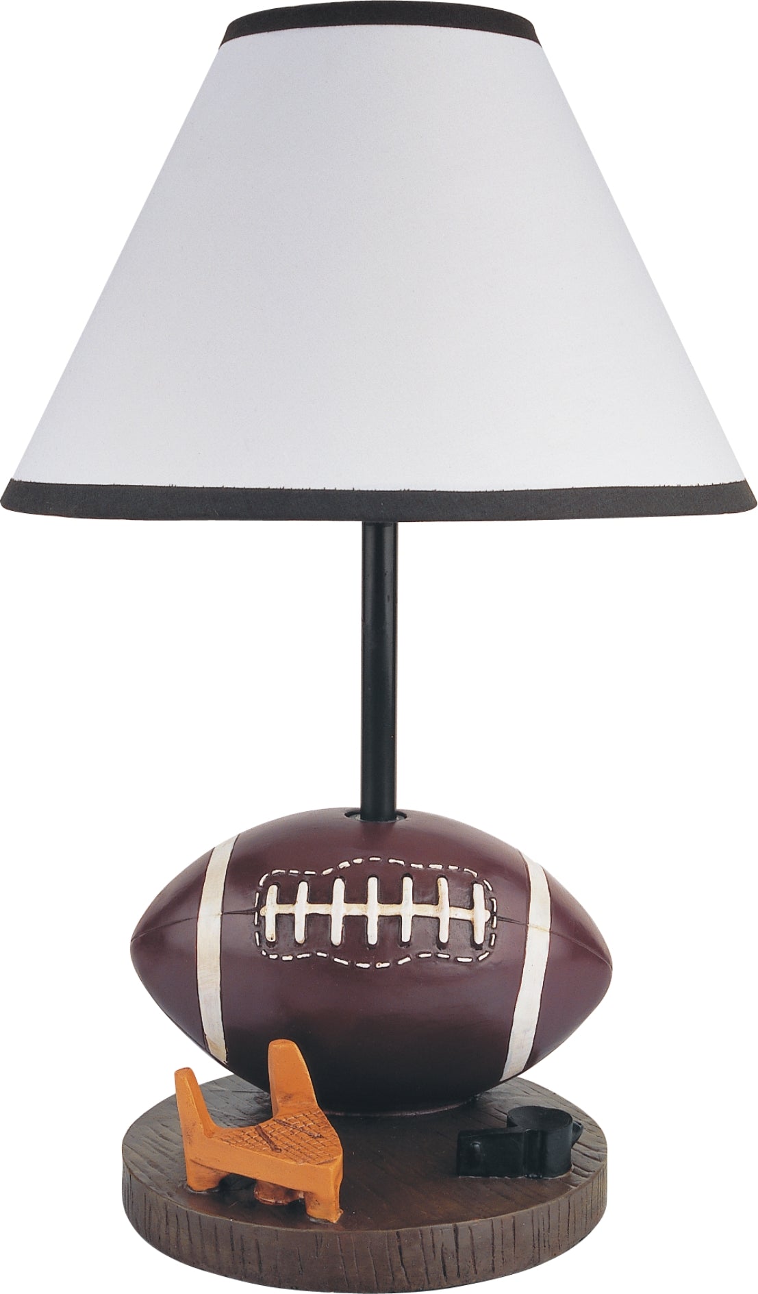 15.75"H Football Resin Table Lamp 1Pc Ctn 0.85 4.40 Brown Mix Polyresin