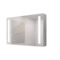 Bathroom Medicine Cabinet with Lights, 36 24 Inch LED mirror included-bathroom-powder