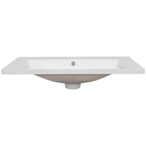 24 Inch Ceramic Sink White Ceramic