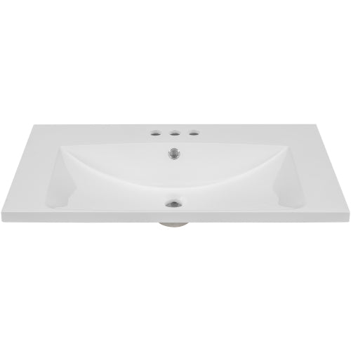 24 Inch Ceramic Sink White Ceramic