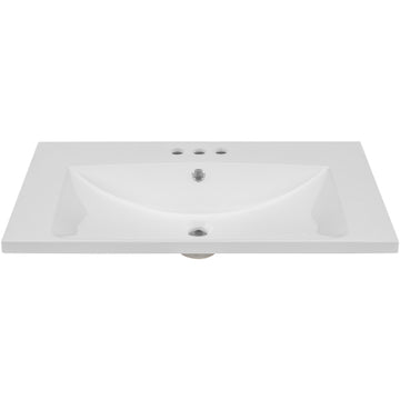 24 Inch Ceramic Sink White Ceramic
