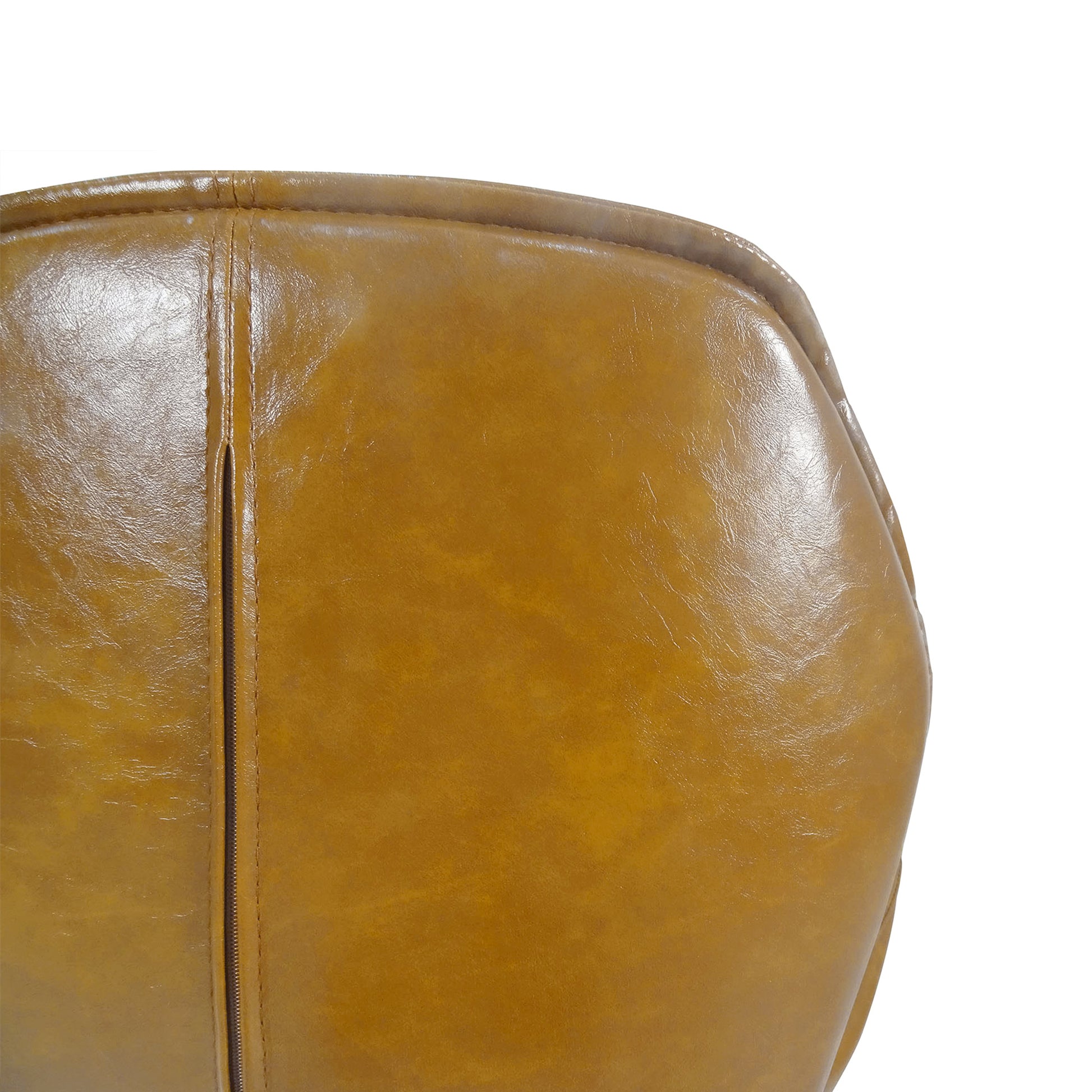 Set Of 2, Leather Bar Chair With High Density Sponge, Pu Chair Counter Height Pub Kitchen Stools For Dining Room,Homes,Bars, Kitchens,Brown Brown Pu