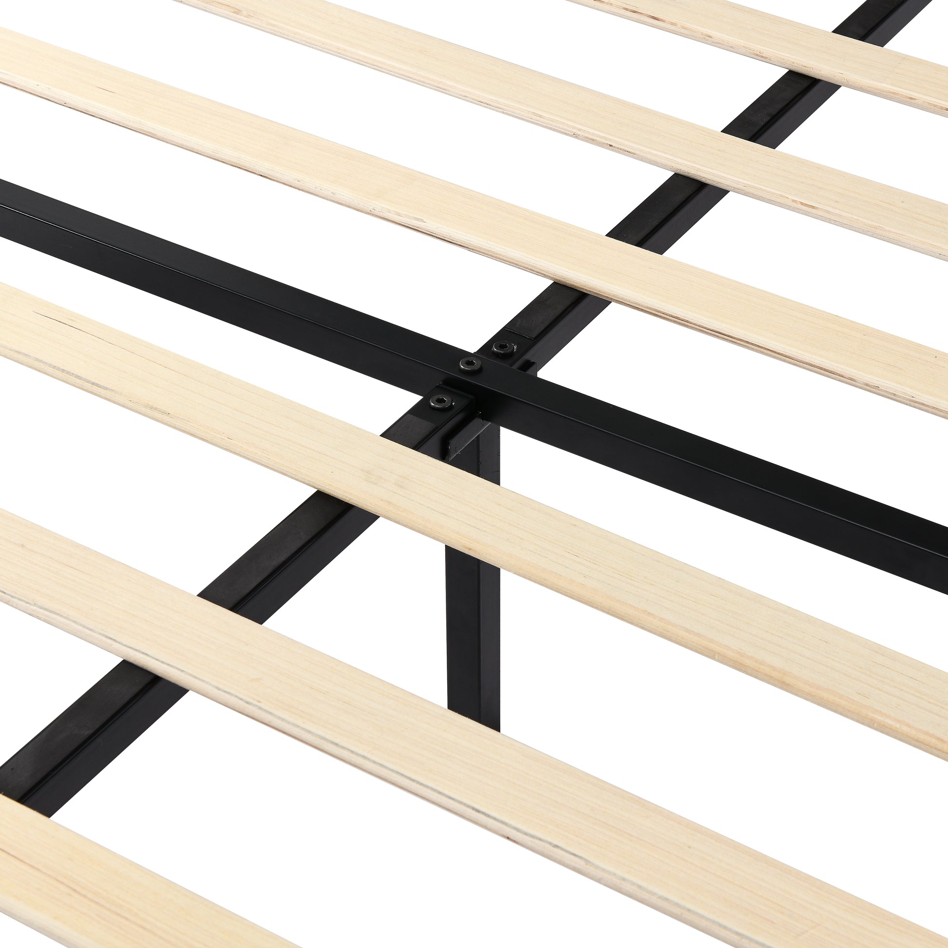 Light Grey Bed Frame With Adjustable Border Headboard Queen Size Box Spring Not Required Queen Light Grey Iron Light Brown Bedroom Modern Bed Frame Polyester Iron