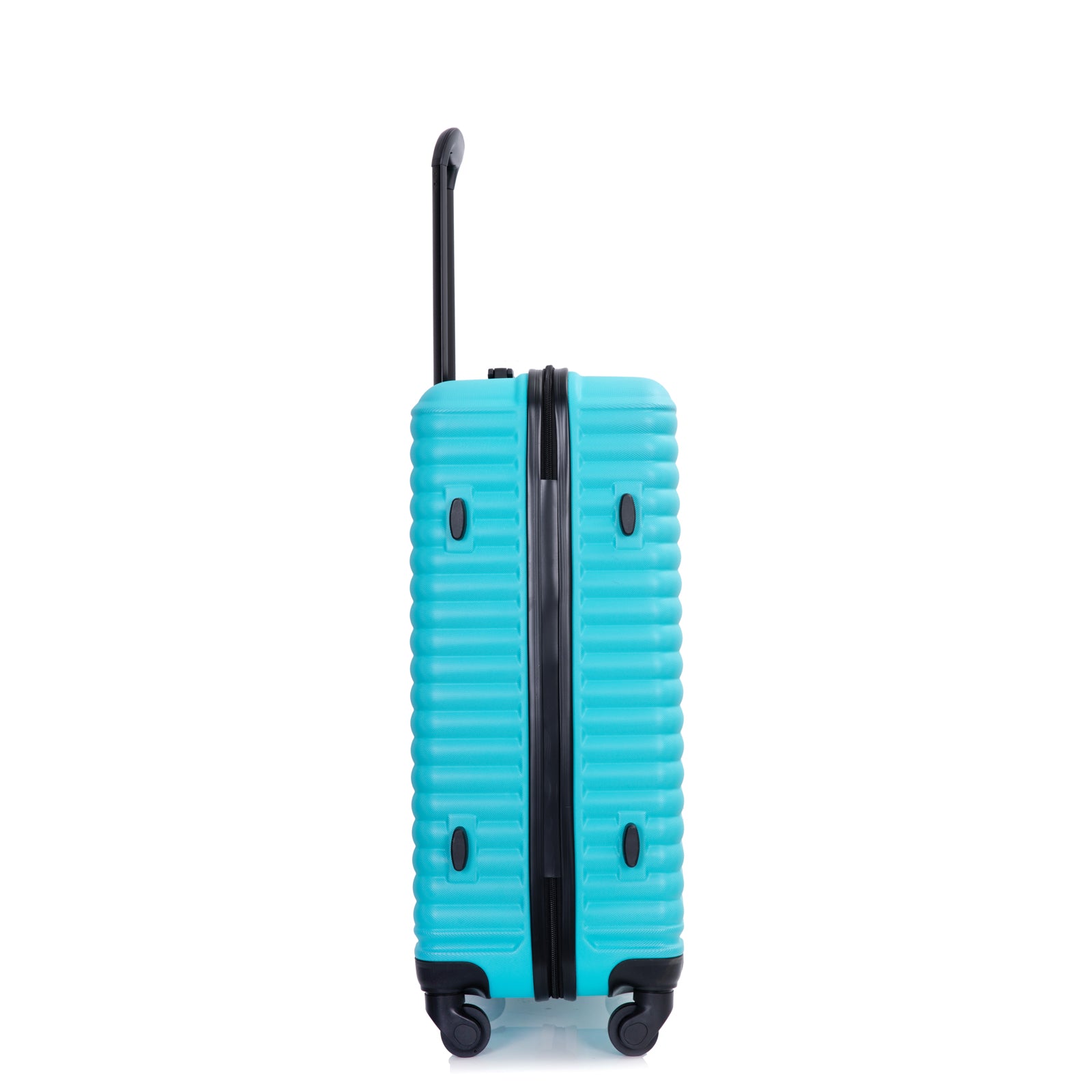 3 Piece Luggage Sets Abs Lightweight Suitcase With Two Hooks, Spinner Wheels, Tsa Lock, 20 24 28 Turquoise Turquoise Abs