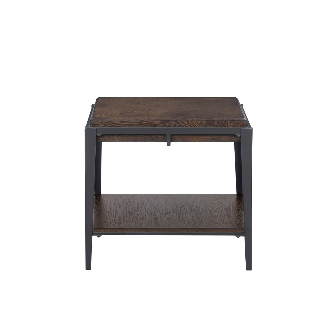 Waco End Table Espresso Solid Wood Mdf