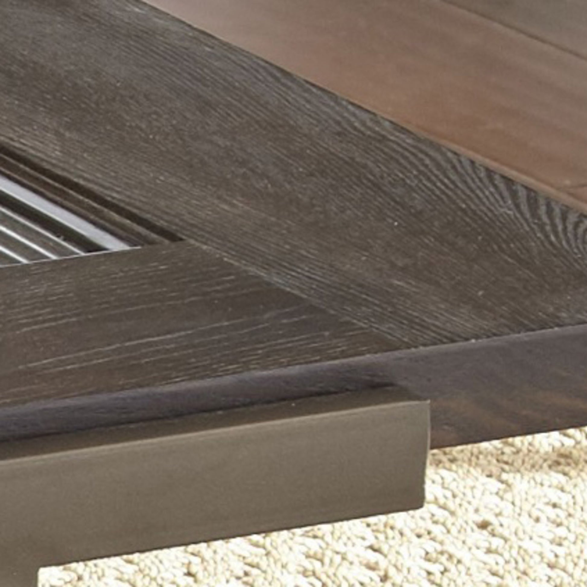 Rustic Industrial Cocktail Table Rich Wood Tabletop, Roomy Bottom Shelf Highly Stylized Iron Frame Unique And Stylish Accent Piece Brown Solid Wood Mdf