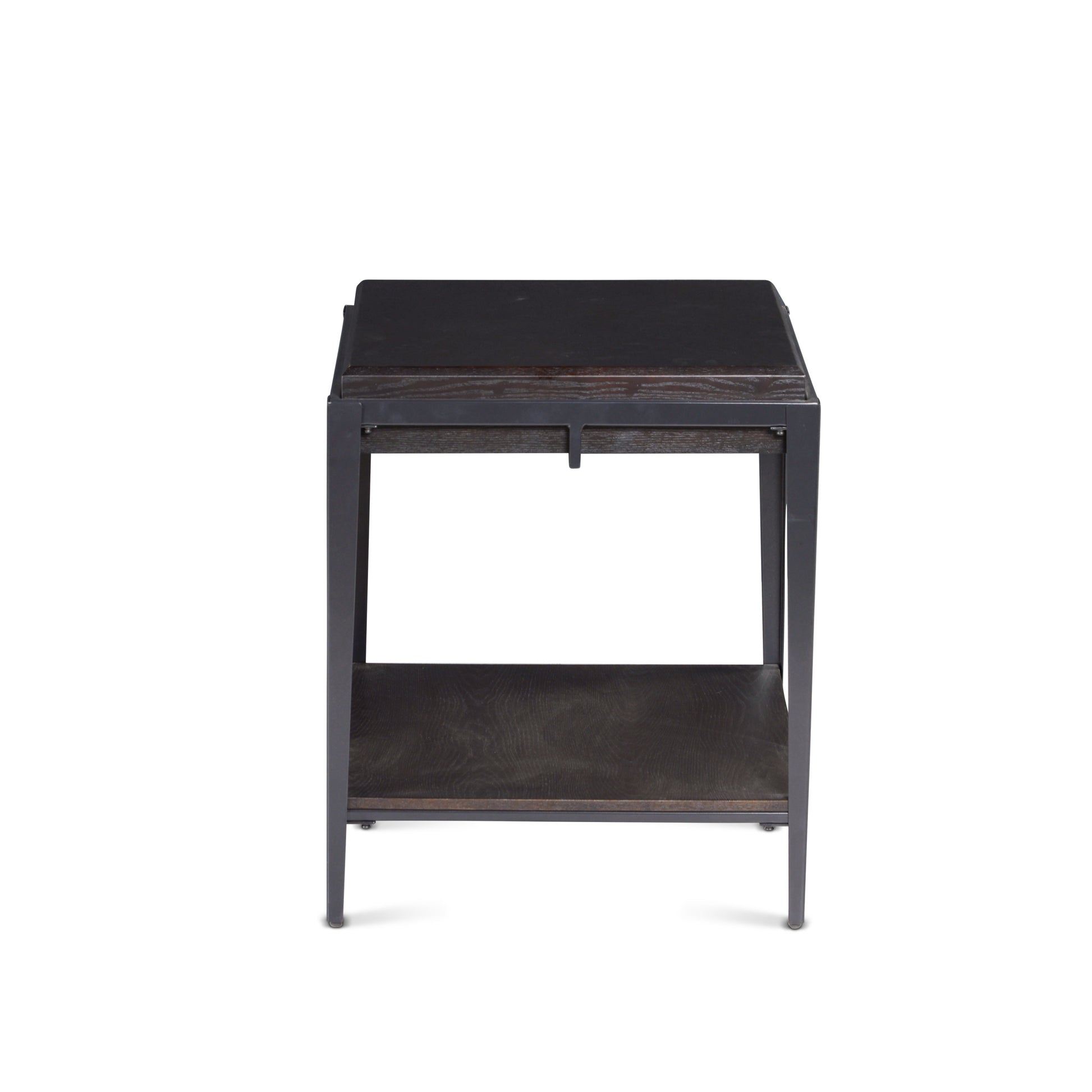 Waco End Table Espresso Solid Wood Mdf
