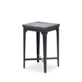Rustic Industrial Lift Top End Table Highly Distressed Top And Base, Metal Structure Locking Casters, Functional Design Gray Solid Wood Mdf